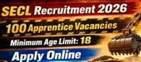 📢 SECL Recruitment 2026 — Overview